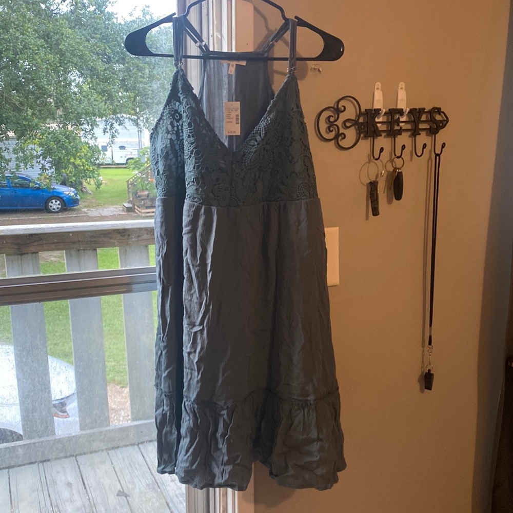 Teal swing dress from Maurice’s NWT (smoke free home) ❤️